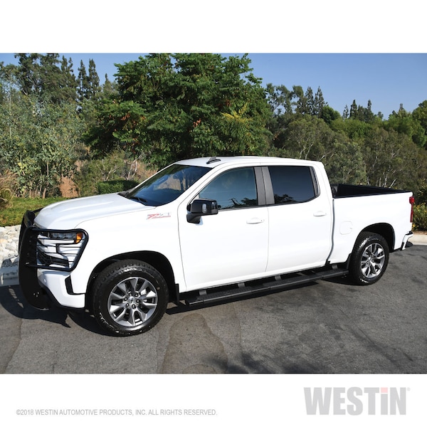 Westin Automotive 19-C SILVERADO/SIERRA 1500 CREW CAB(5.5 FT BED)BLK R5 MODULAR W2W NERF BAR 28-534685 - main